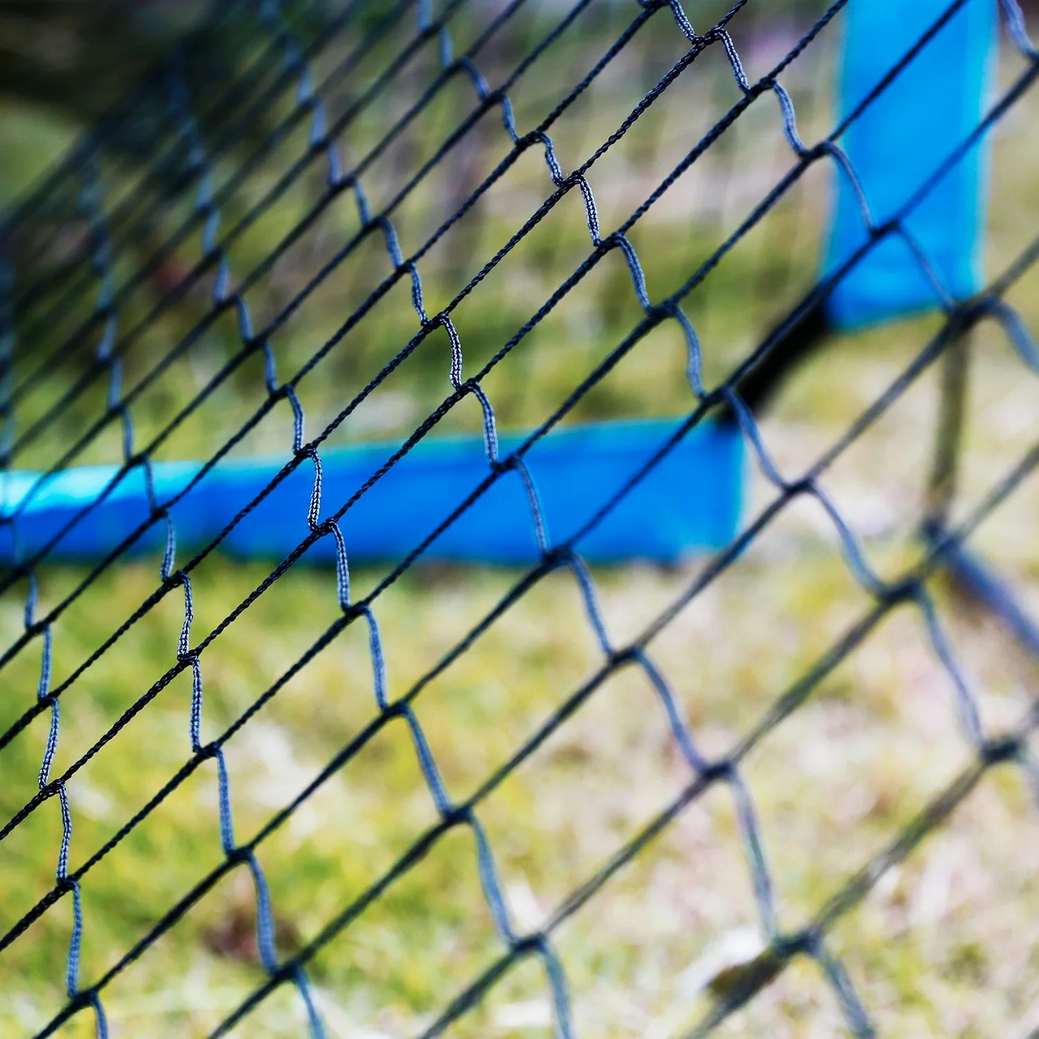 Portable Set of 2 Soccer Goals, 4X3Ft Folding Soccer for Backyard Training for Kids and Teens,Blue