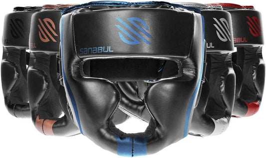 Essential Boxing Headgear for Men & Women, Muay Thai MMA Headgear with Protective Padding, Full Face Coverage for Sparring Training