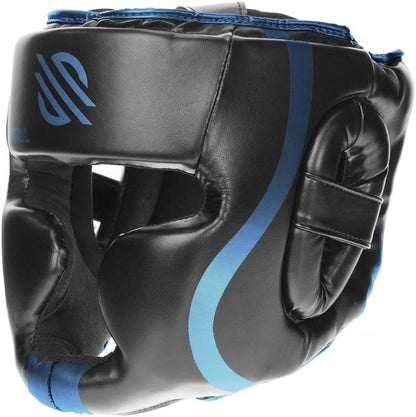 Essential Boxing Headgear for Men & Women, Muay Thai MMA Headgear with Protective Padding, Full Face Coverage for Sparring Training